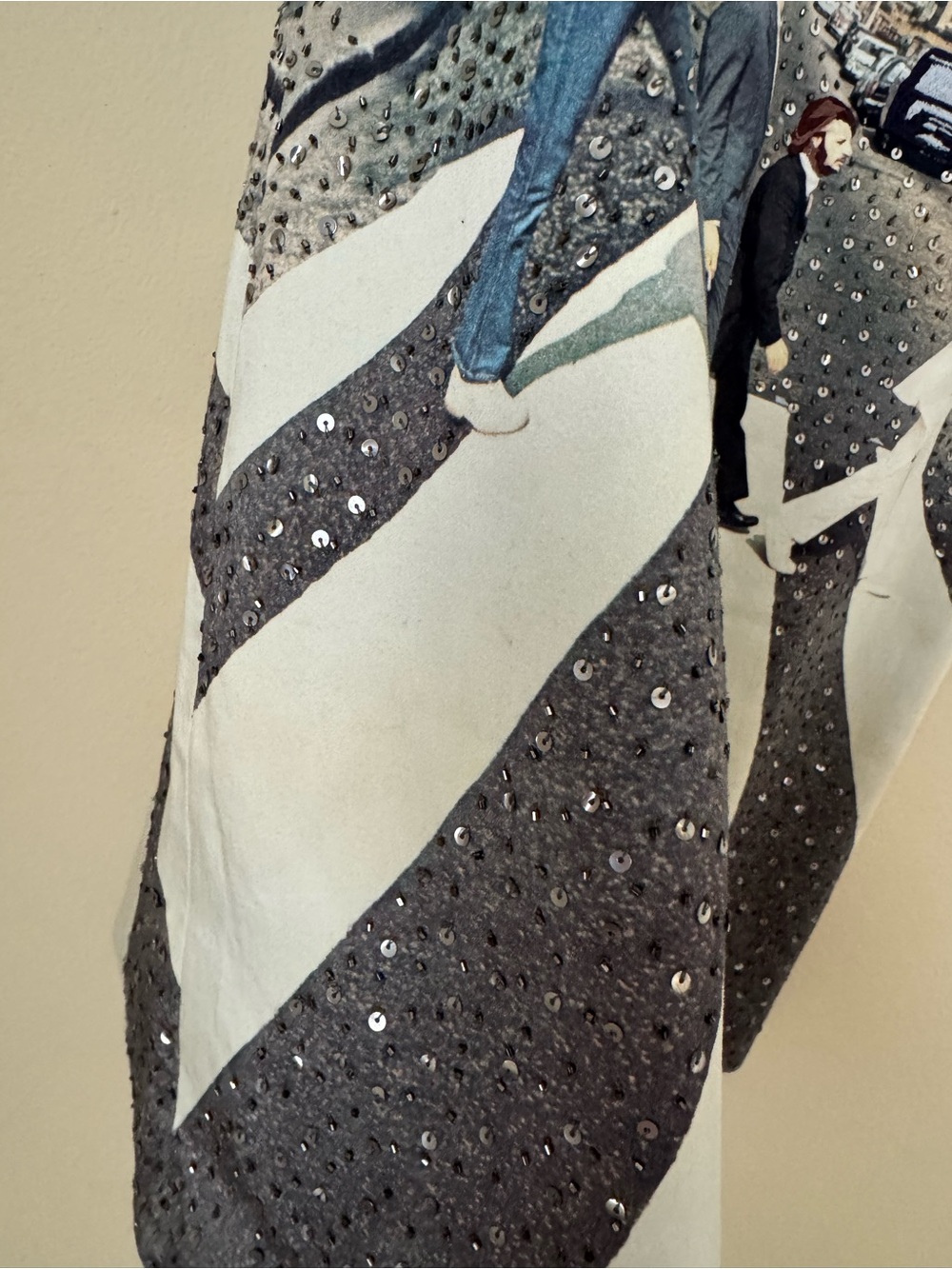 Alice + Olivia x The Beatles Mani Abbey Road Dress Multicolor Size 8 - Picture 3 of 9